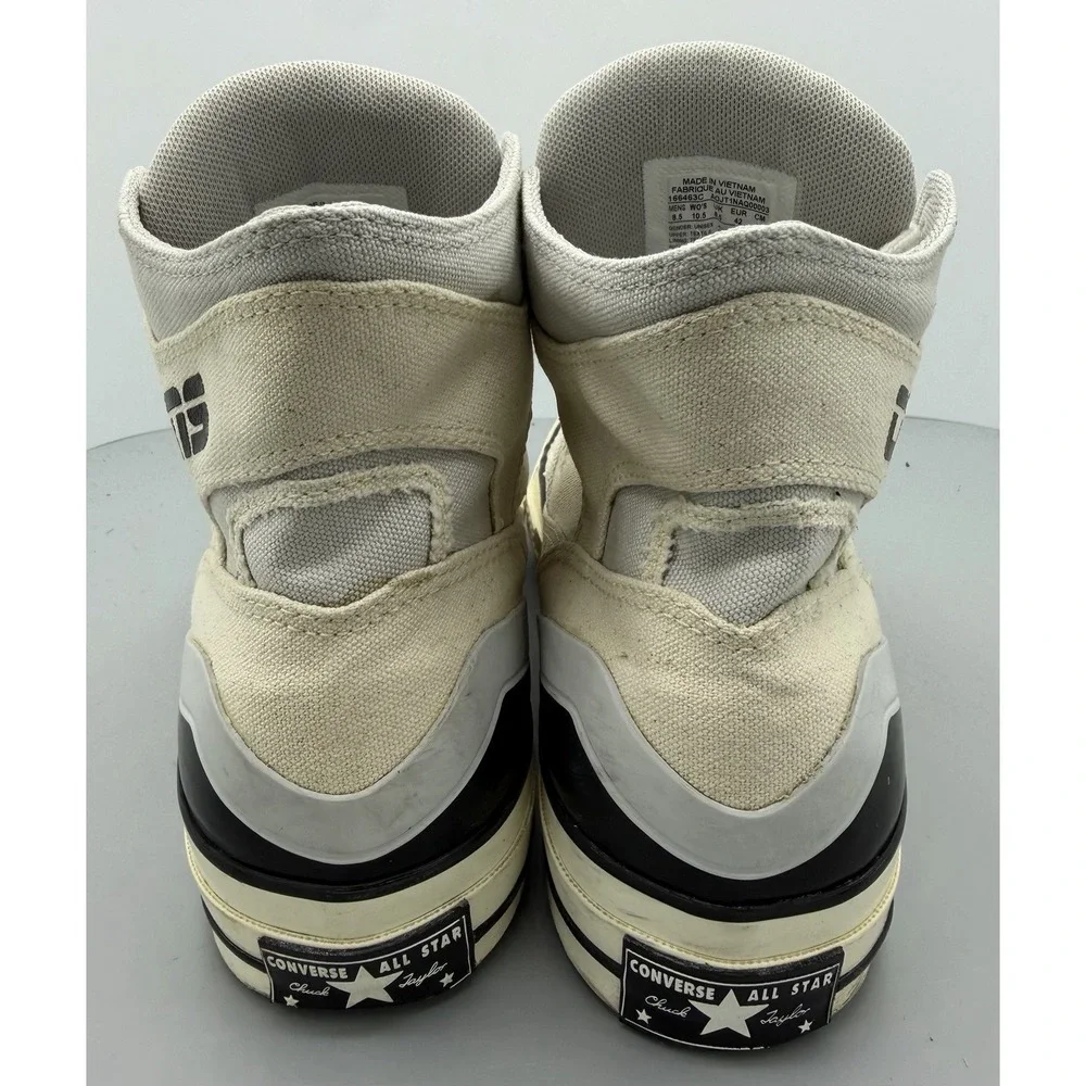 Converse Cons Taylor 70 E260 High Top 166463C Ivory White/Black Mens Size 8.5